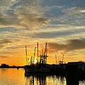 Shrimp Boat Silhouette